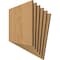 Ekena Millwork 11 3/4W x 11 3/4H x 3/8T Wood Hobby Boards, Maple, 6PK HBW12X12X375BMA - alternate 3